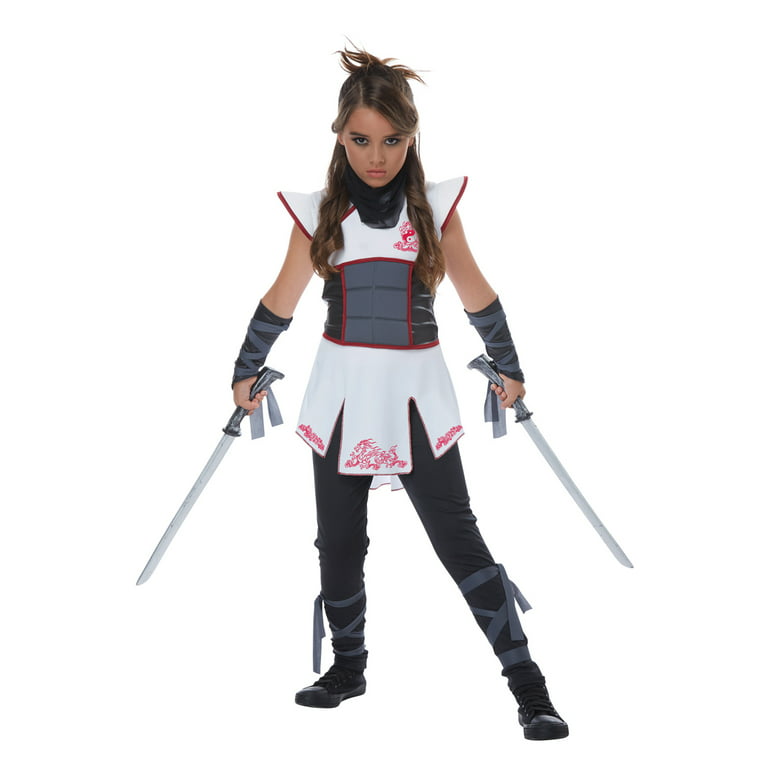 Fearless Ninja Warrior Girls Child Costume 